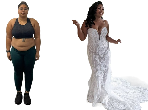Elite Technique before-and-after photographs, client progress 3