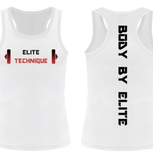 Women's Compression Racerback White